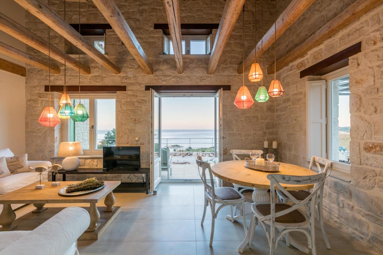 Yiameli Villas With Private Pool Skinaria Екстер'єр фото