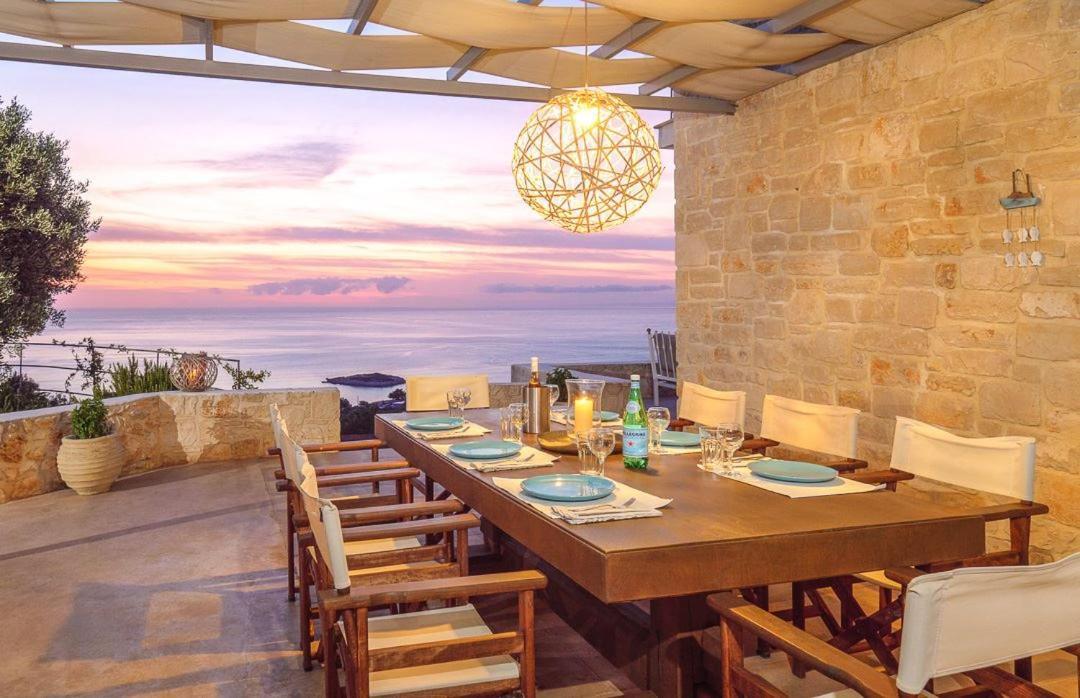 Yiameli Villas With Private Pool Skinaria Екстер'єр фото