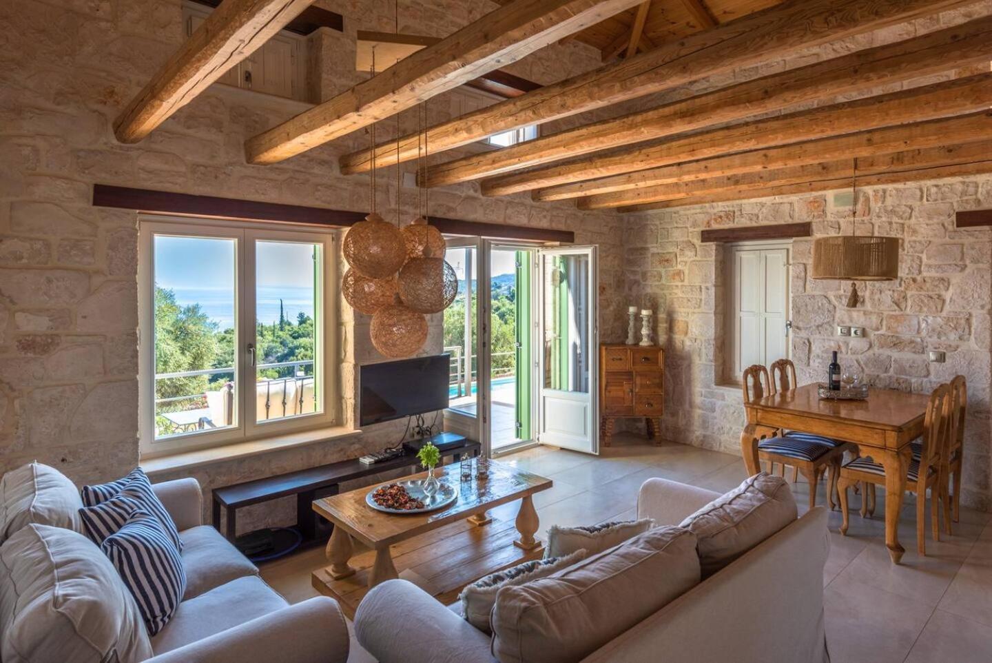 Yiameli Villas With Private Pool Skinaria Екстер'єр фото