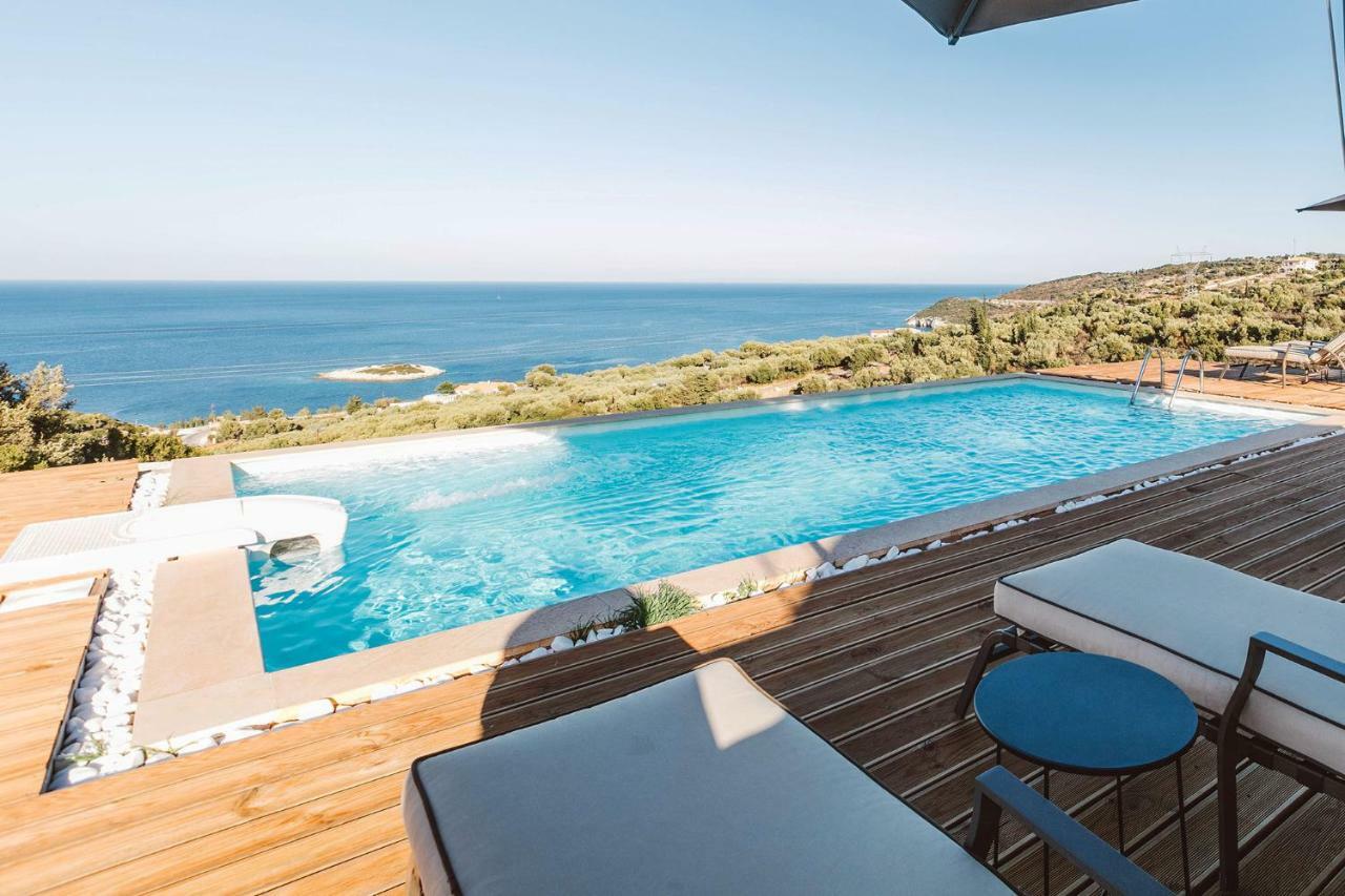 Yiameli Villas With Private Pool Skinaria Екстер'єр фото